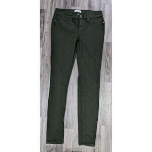 Lila Ryan Womens Size 27‎ Skinny Olive Green Denim Jeans